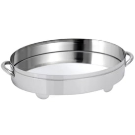 Bandeja Bloom Oval St. James Prata Bandeja Bloom Oval St. James Prata