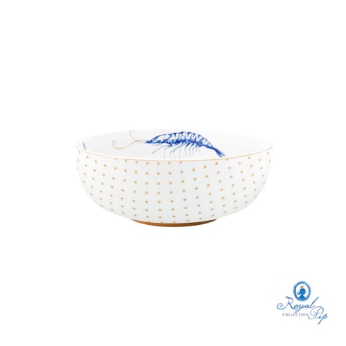 Bowl 15cm Dots Royal White - Pip Studio