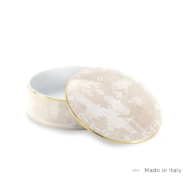 Caixa Redonda Meringa - Ginori 1735