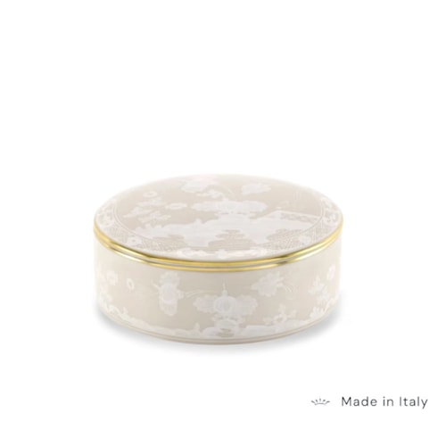 Caixa Redonda Meringa - Ginori 1735