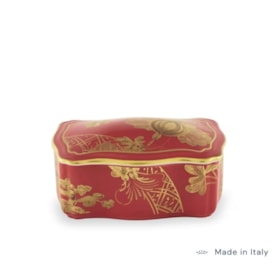 Caixa Retangular P Oriente Italiano Rubrum - Ginori 1735