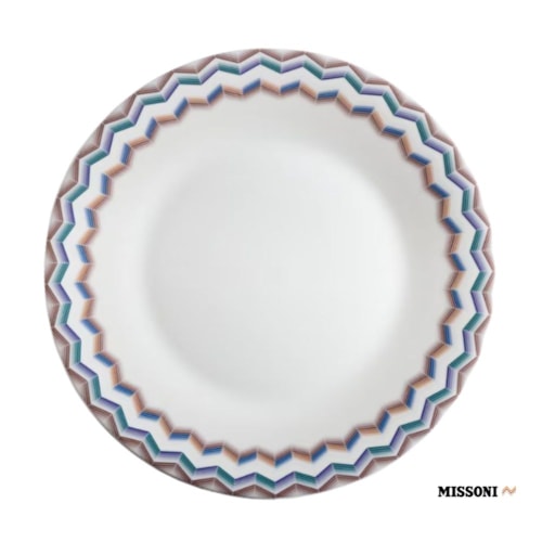 Cj. 2 Pratos Massa Zig Zag - Missoni