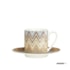 Cj. 2 Xícara de Café com Pires Zig Zag - Missoni