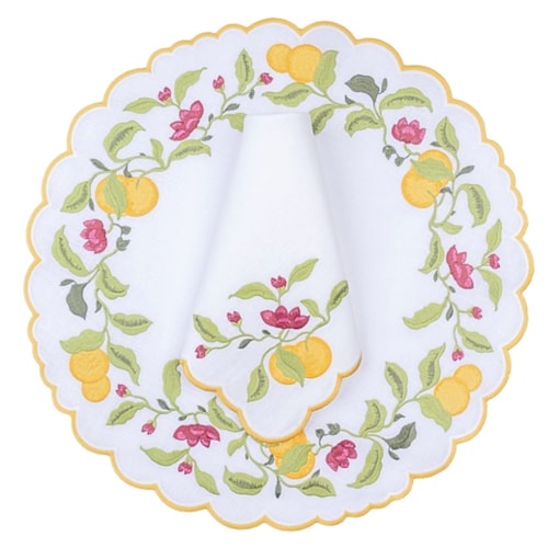 Conj. Jogo Americano e Guardanapo - Algarve