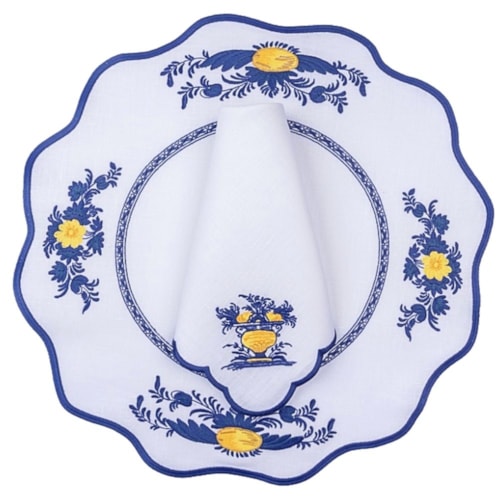 Conj. Jogo Americano e Guardanapo - Viana