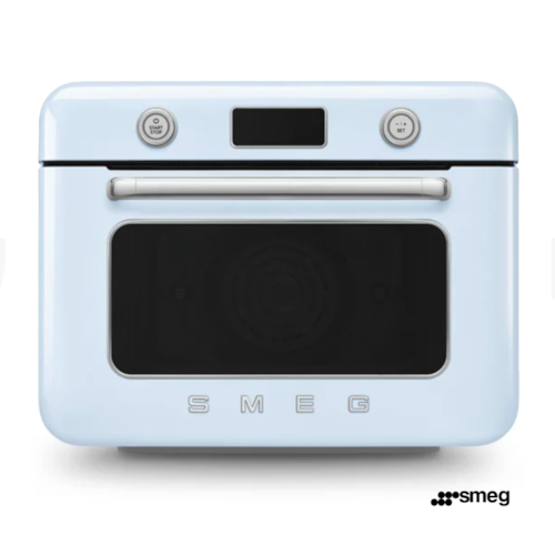 Forno Combinado Elétrico Azul Pastel - SMEG