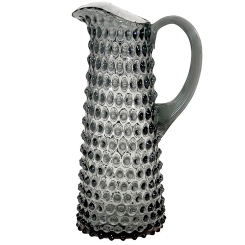 Jarra Alta Hobnail Cinza - Klimchi