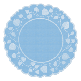 Jogo Americano Château de Chambord Azul Hortência