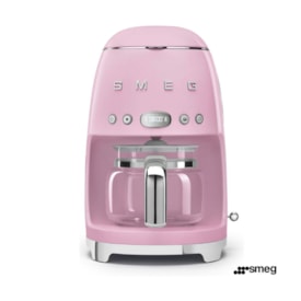 Máquina de Café de Filtro Rosa - SMEG