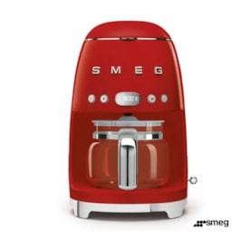 Máquina de Café de Filtro Vermelha - SMEG