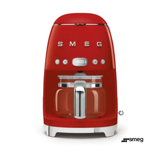 Máquina de Café de Filtro Vermelha - SMEG