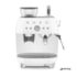 Máquina de Café Expresso Manual com Moedor Integrado Branca- SMEG