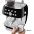 Máquina de Café Expresso Manual com Moedor Integrado Preta - SMEG