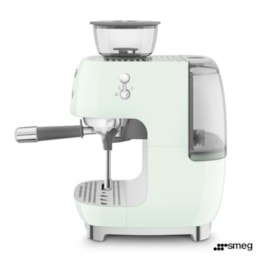 Máquina de Café Expresso Manual com Moedor Integrado Verde Pastel - SMEG