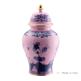 Potiche 38cm Oriente Italiano Azalea  - Ginori 1735