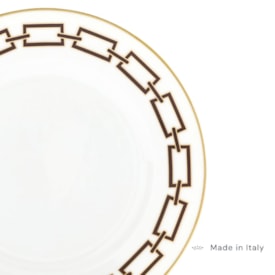 Prato Sobremesa Catena Ebano - Ginori 1735