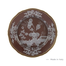 Prato Sobremesa Oriente Italiano Castagna - Ginori 1735