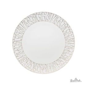 Prato Sobremesa Tac Skin Gold - Rosenthal