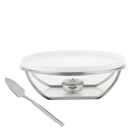 Rechaud Brie Linea Grande Inox - Riva