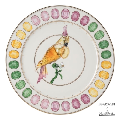 Sousplat Swarovski Idyllia Cacatua - Rosenthal