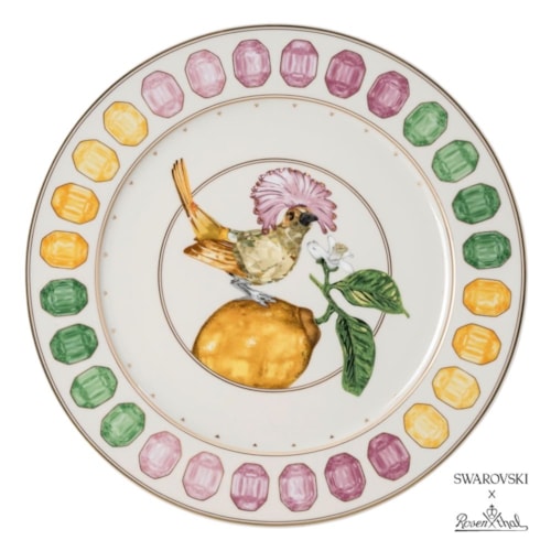 Sousplat Swarovski Idyllia Flycatcher - Rosenthal