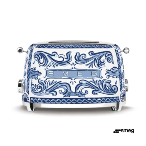 Torradeira 2 Fatias Blue Dolce Gabbana - SMEG