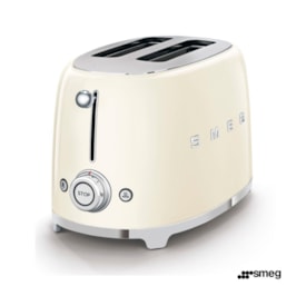 Torradeira 2 Fatias Creme - SMEG