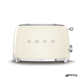 Torradeira 2 Fatias Creme - SMEG