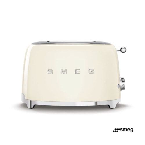 Torradeira 2 Fatias Creme - SMEG