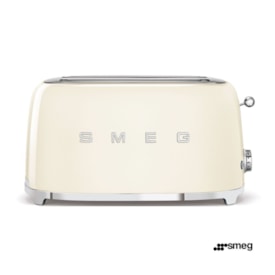 Torradeira 4 Fatias Creme - SMEG