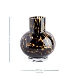 Vaso Ambar Bojudo Leopard