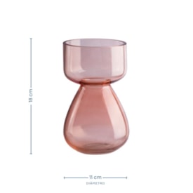 Vaso Ampola Rose