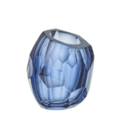 Produto Vaso Murano Diamante Bleu Royal - P