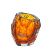 Produto Vaso Murano Diamante The Orange - P