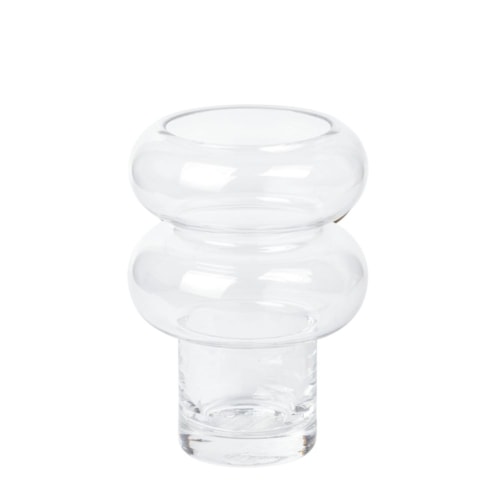 Vaso Transparente Duas Ondas