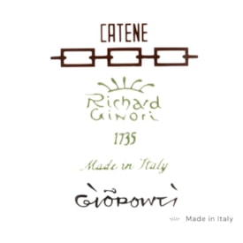 Xícara de Café com Pires Catena Ebano - Ginori 1735