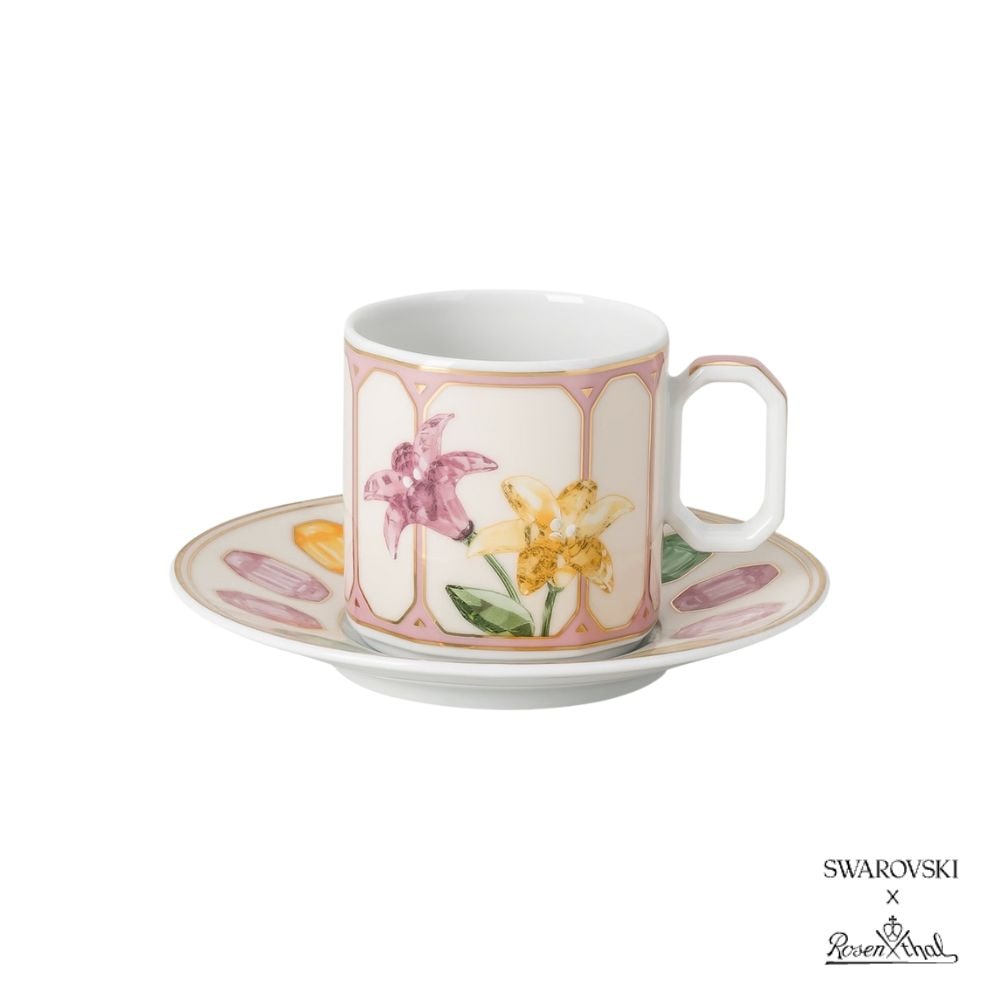 『ミュージシャン』 オルガ グレチナシルクスクリーン 64*72cm Xícara de Café Swarovski Idyllia - Rosenthal | Na Mesa Com Ju