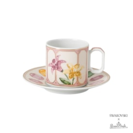 Xícara de Café Swarovski Idyllia - Rosenthal